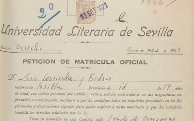 Unas notas sobre la Universidad de Sevilla y los poetas del 27