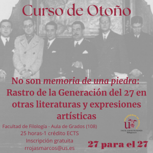 curso generacion 27 no son memoria de una piedra